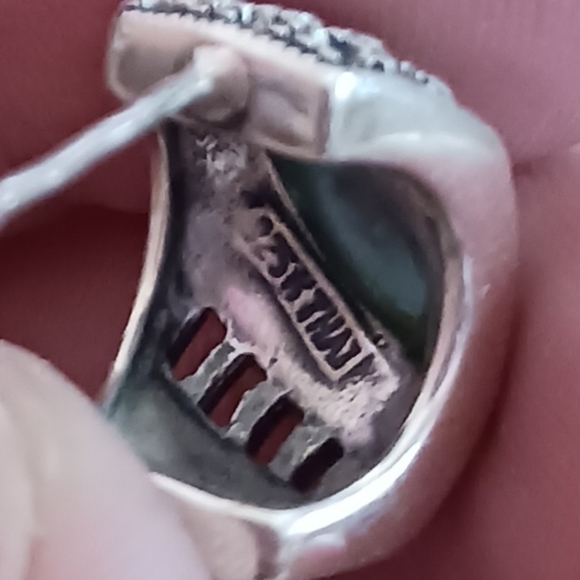 925 Sterling Silver Turquoise Earrings - Picture 4 of 11